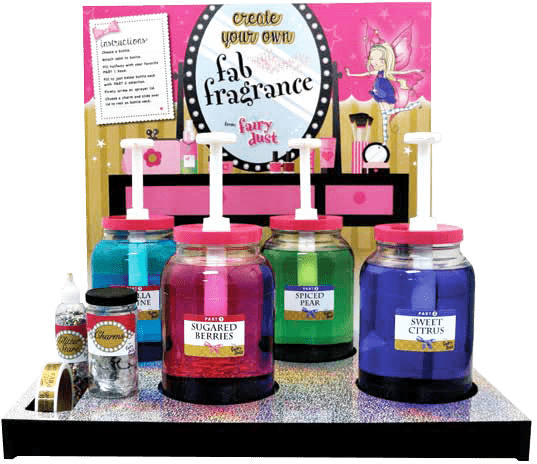 create your own fab fragrance fun station popfetti