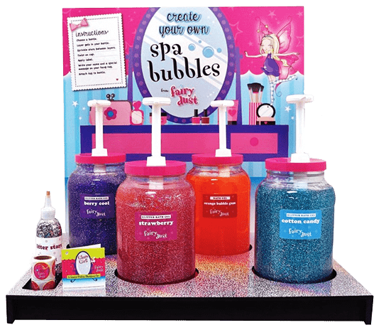 create your own spa bubbles fun station popfetti