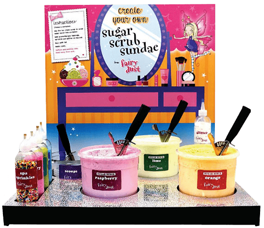 create your own sugar scrub fun station popfetti