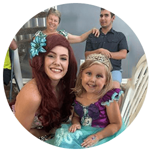 mermaid princess with child 2